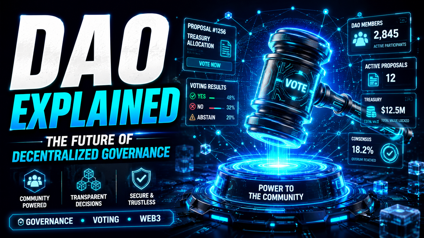 Understanding Crypto Governance & DAOs