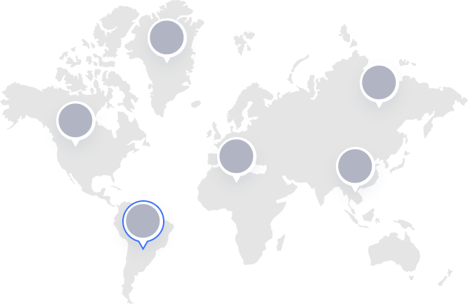 World Map Grid